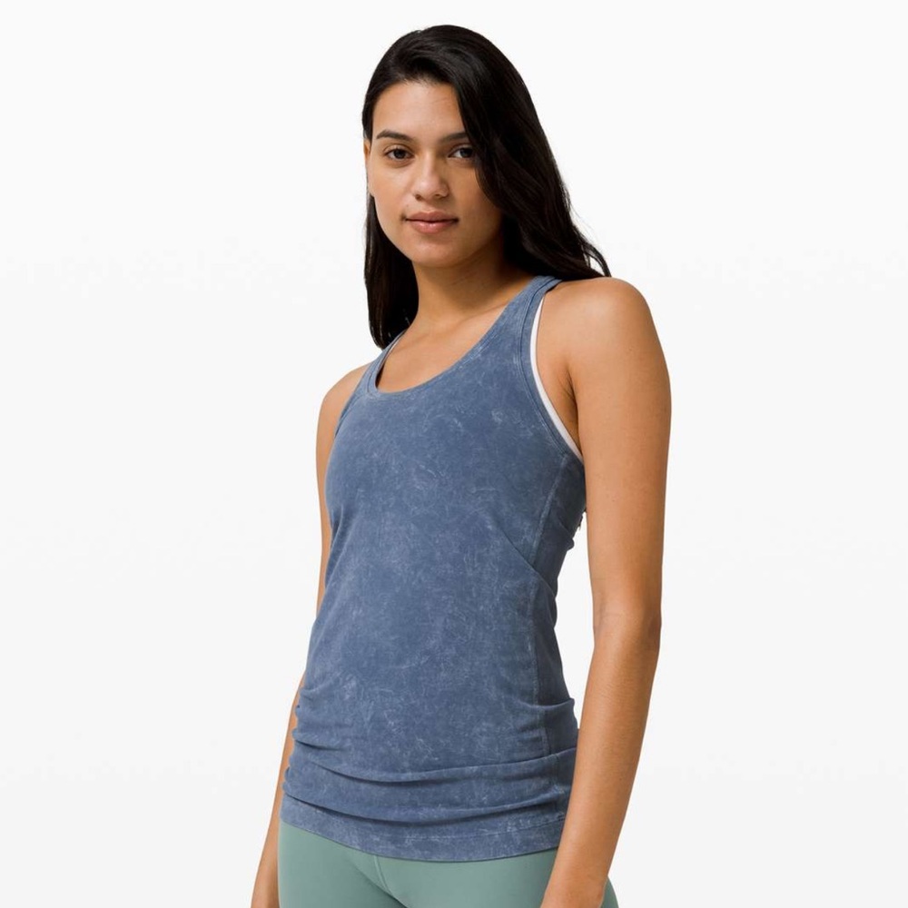 LULULEMON Nulu Blue Tank 6
